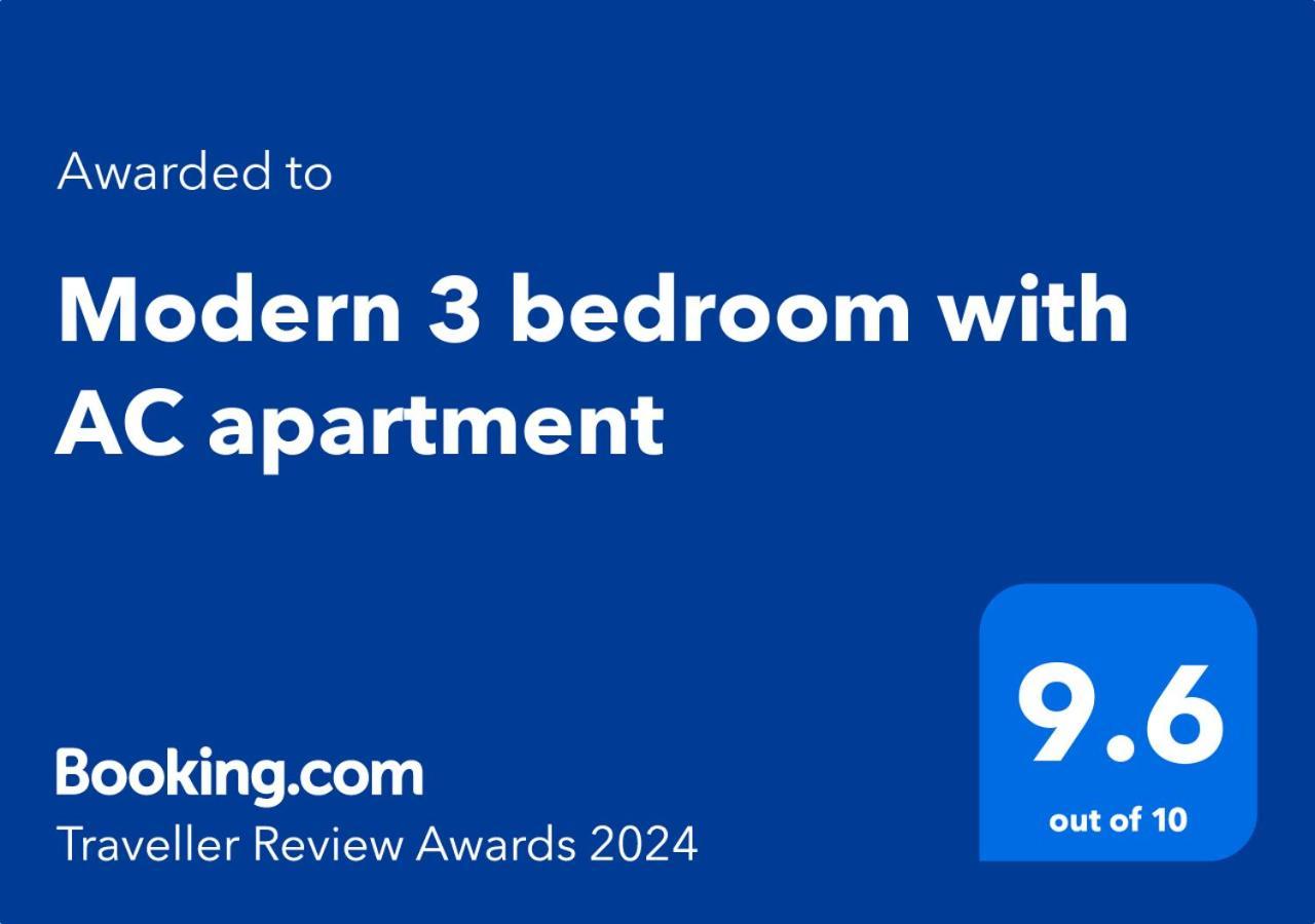 Modern 3 Bedroom With Ac Apartment Żabbar Dış mekan fotoğraf